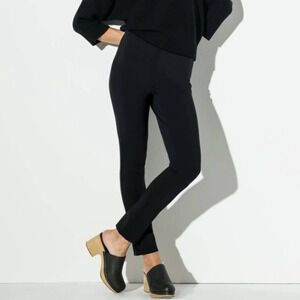 R LABEL The Reset Petite Skinny Stretch Pant Trousers Black M